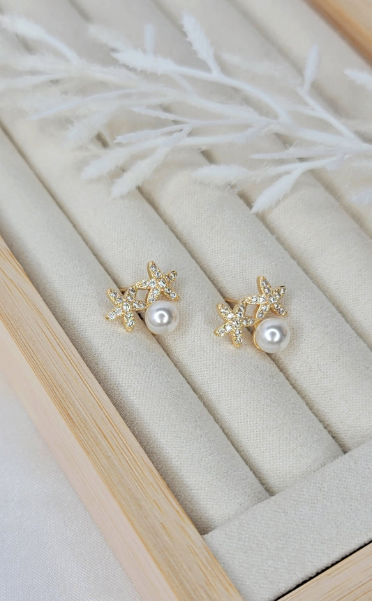 Ocean Kiss Studs