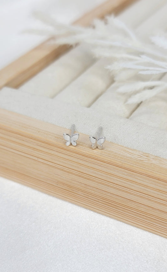 Micro Butterfly - Silver