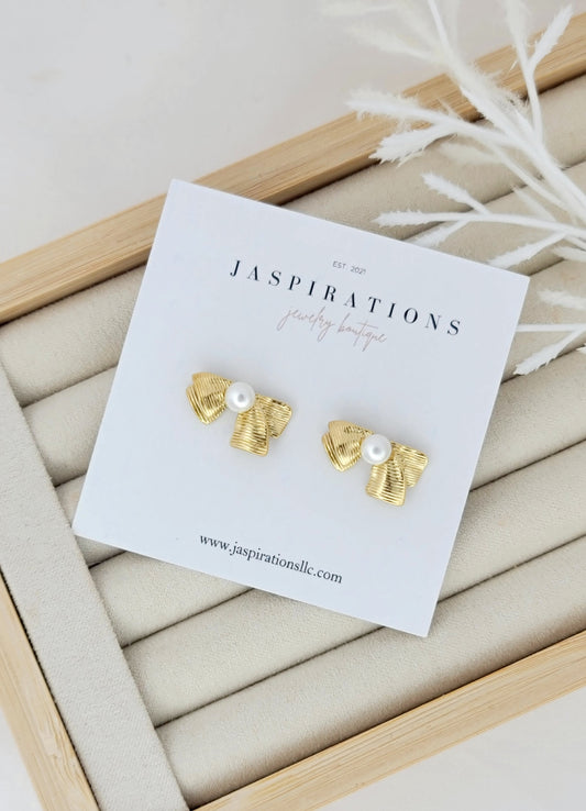 Bowknot Studs