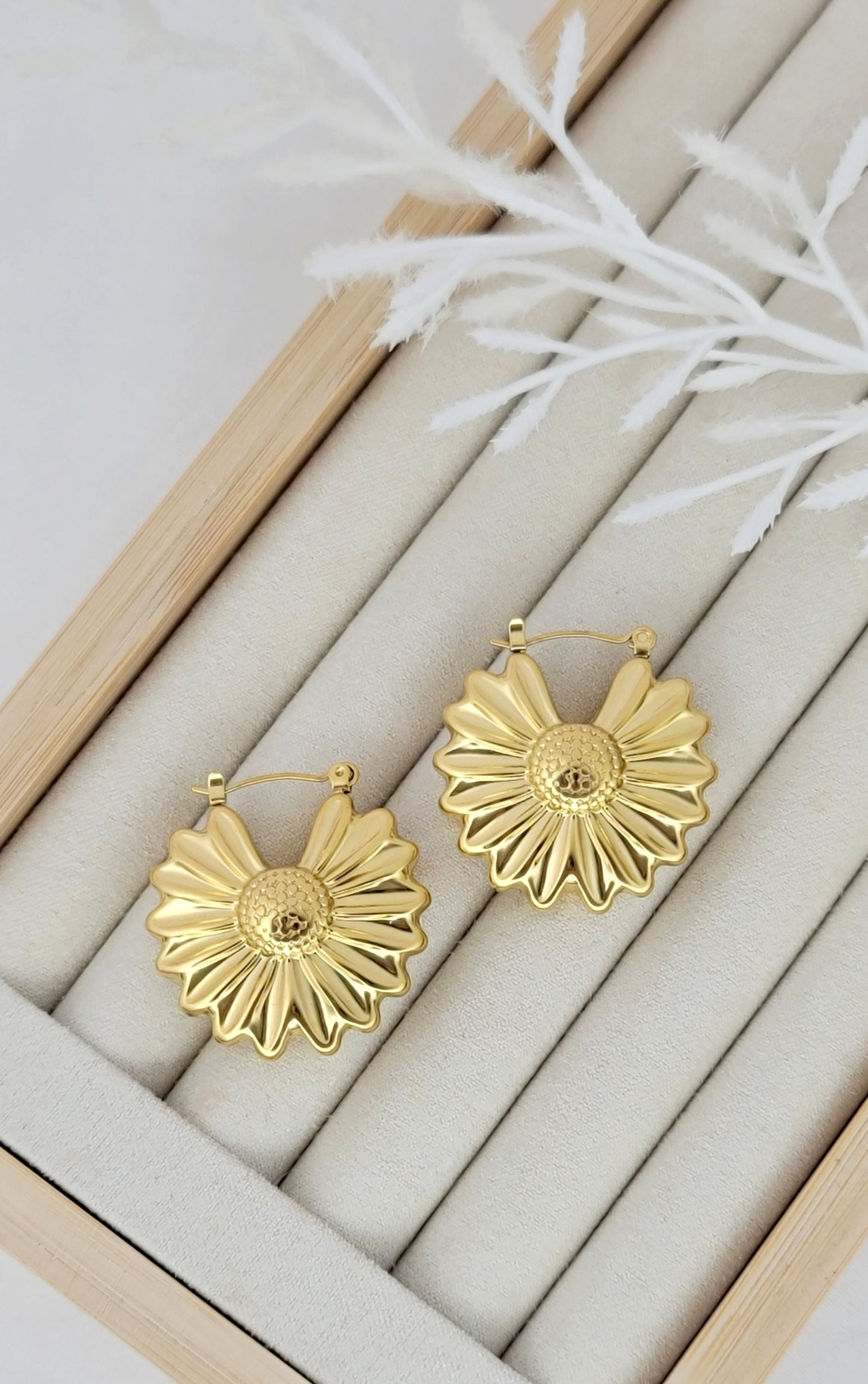 Sunflower Hoops