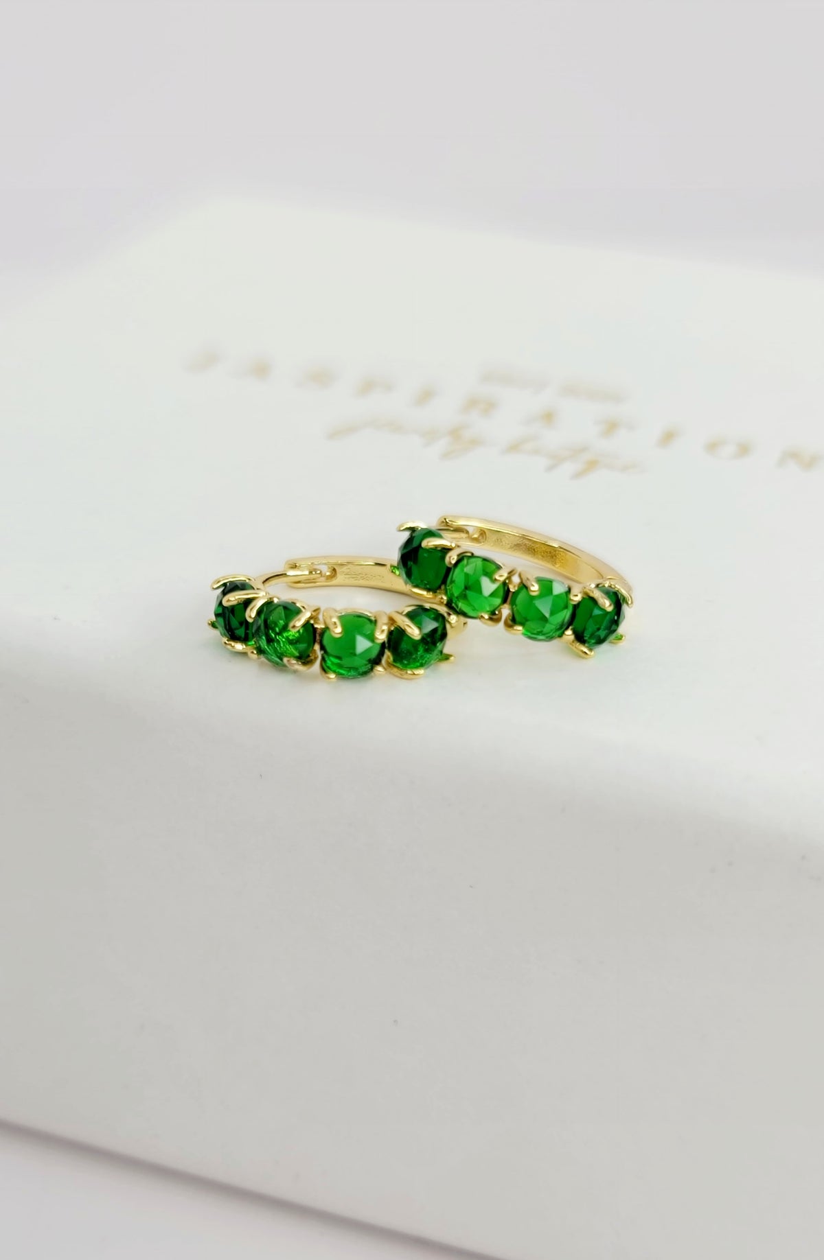 Green Glass Huggies