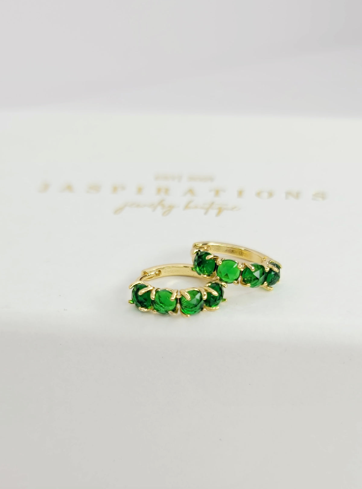 Green Glass Huggies