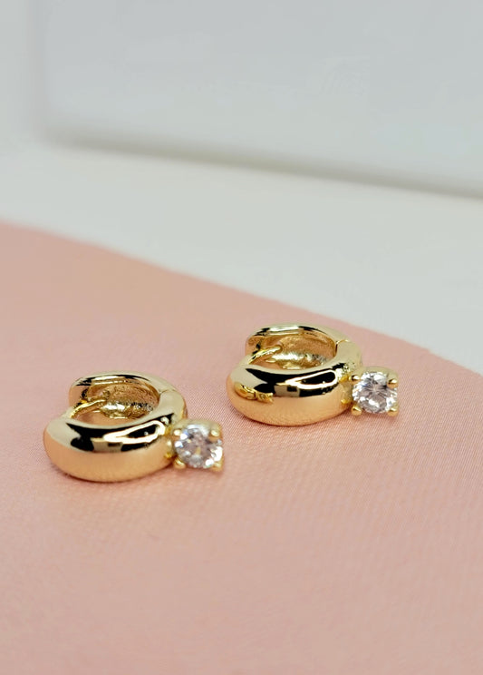 Thick Mini Huggies: Gold