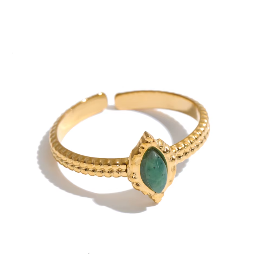 African Jade Ring