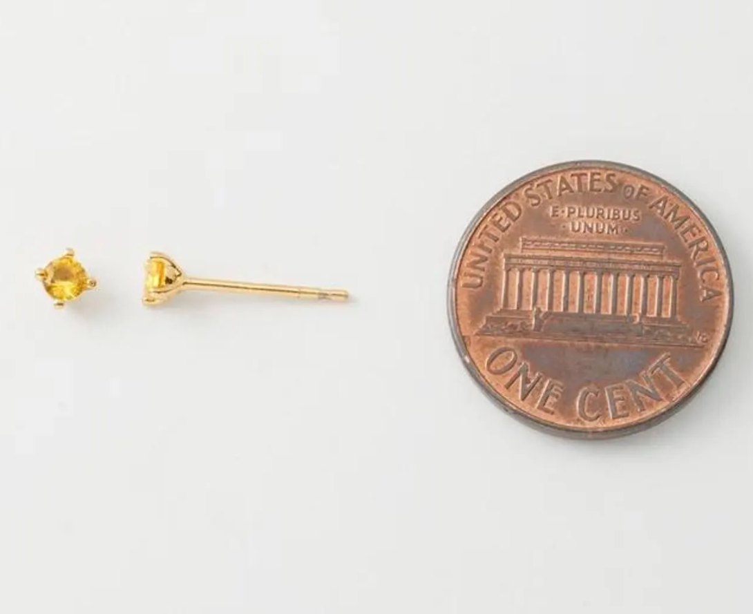 Birthstone Studs - s925
