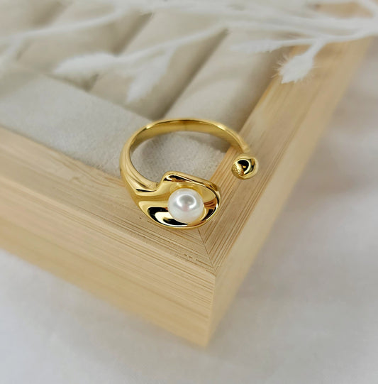 Faithful Pearl Ring