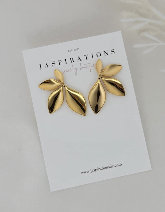 Golden Luna Leaf