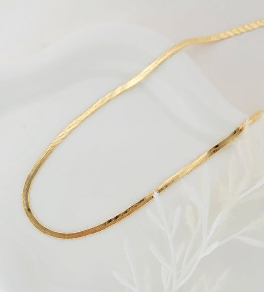 Gold Flat Chain