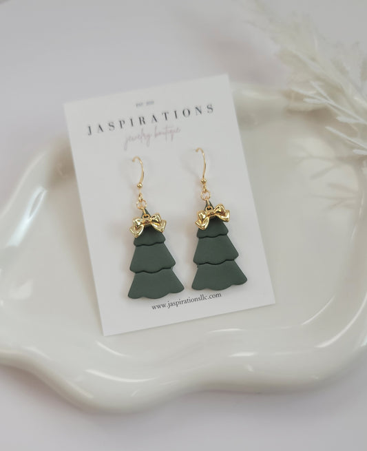 Christmas Tree - Gold Bow