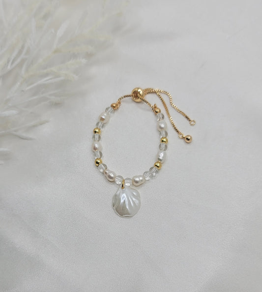 Pearl and Shell Bracelet