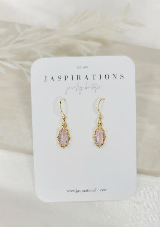 Sparkly Pink Princess - Fish Hooks