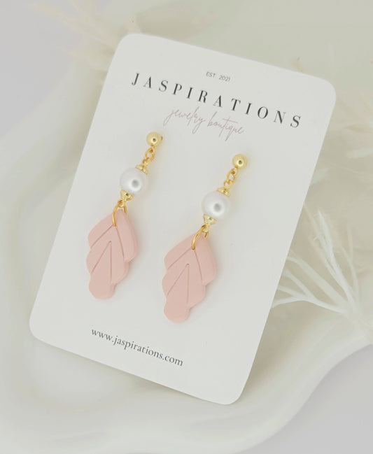 Pink & Pearl Dangles
