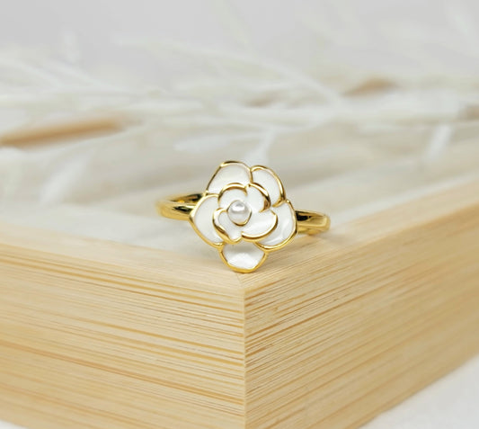 Adjustable Rose Ring