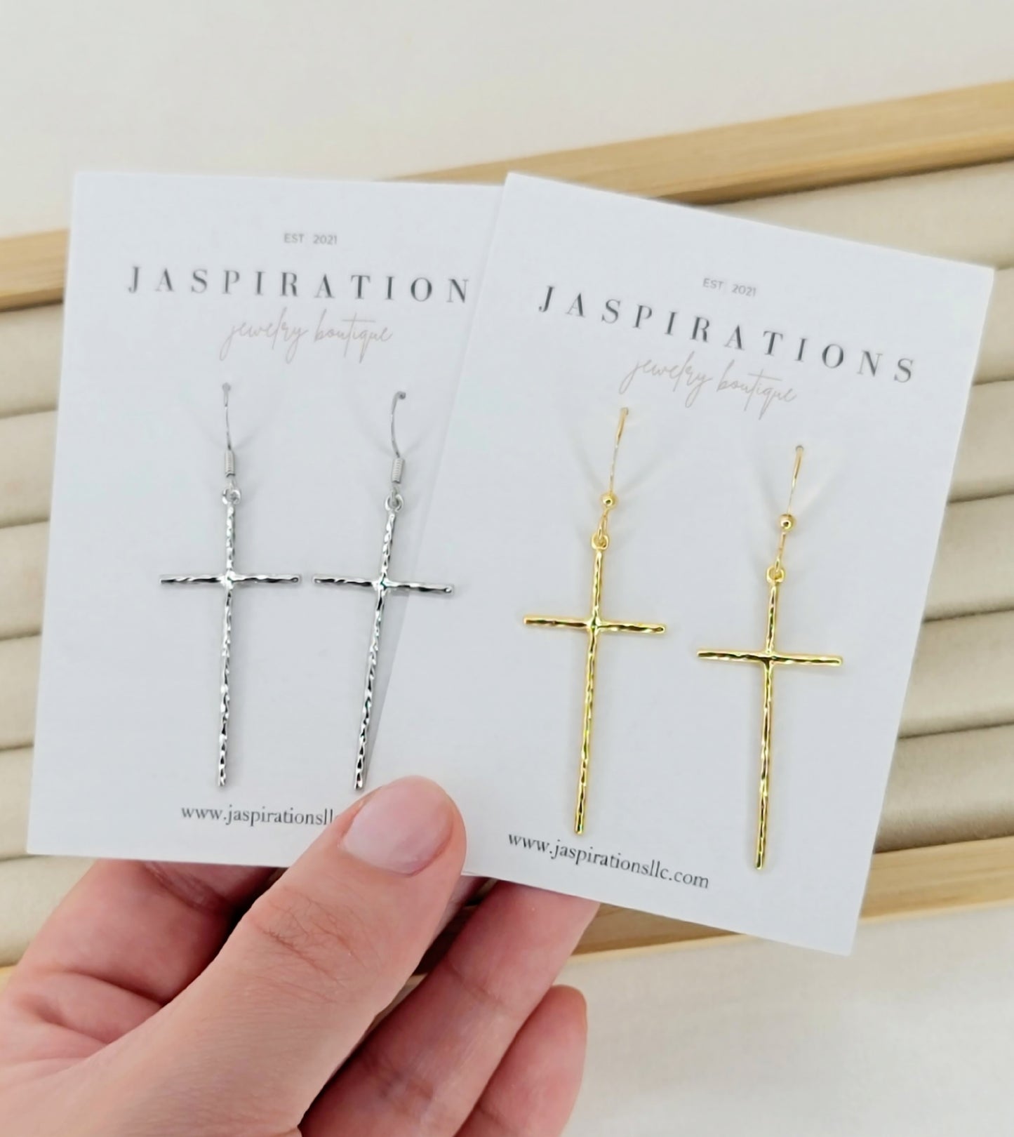 Cross Earrings