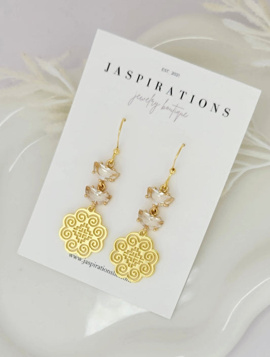 Elephant Foot White Charms