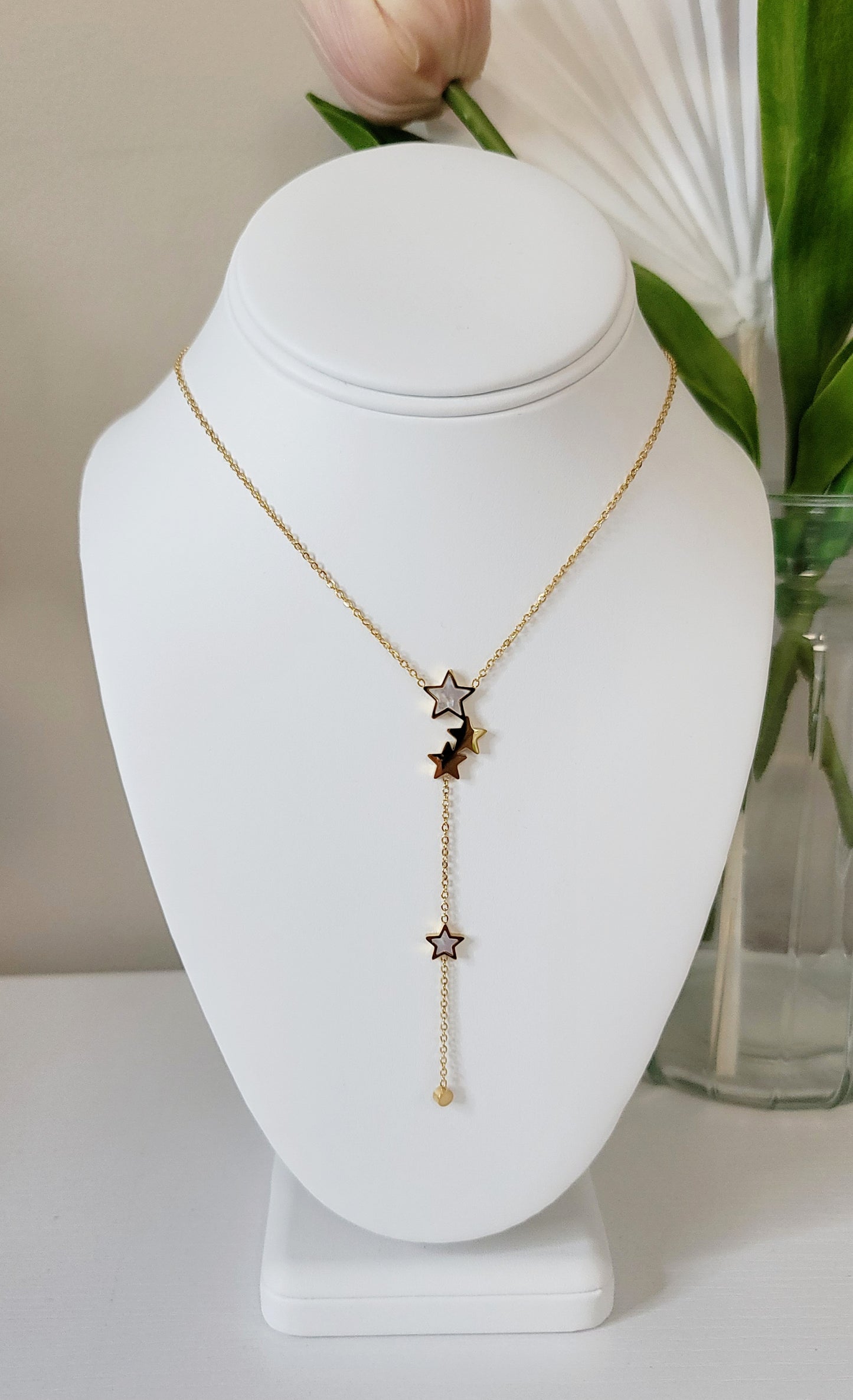 Star Y Chain Necklace