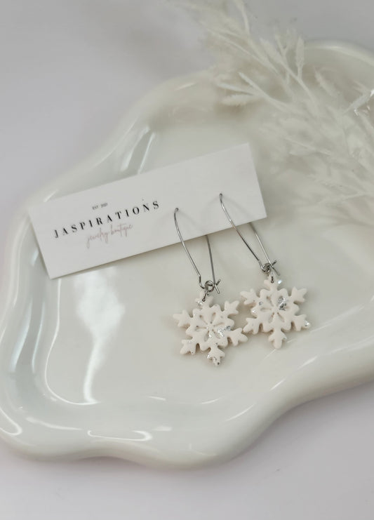 White Snowflake K-Hoop