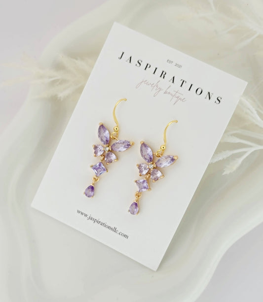 Purple Crystal Butterfly