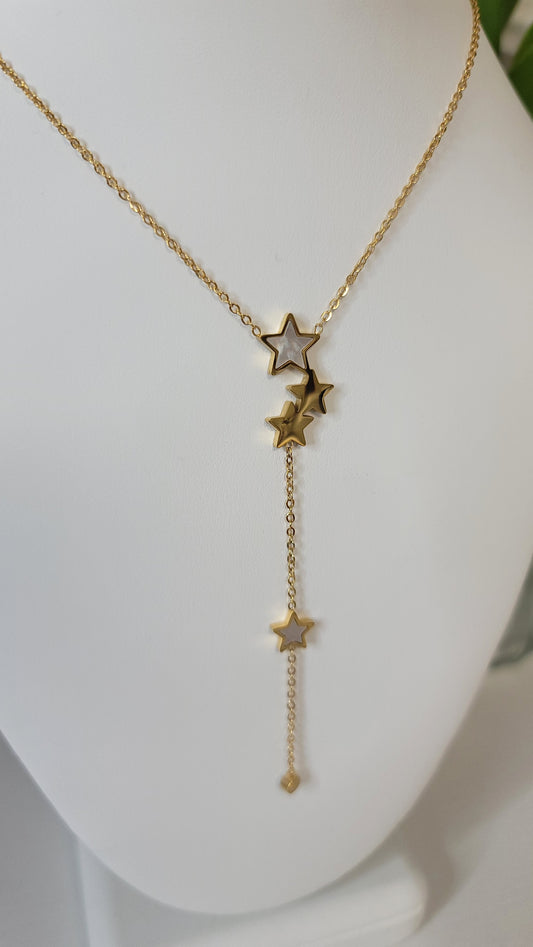 Star Y Chain Necklace