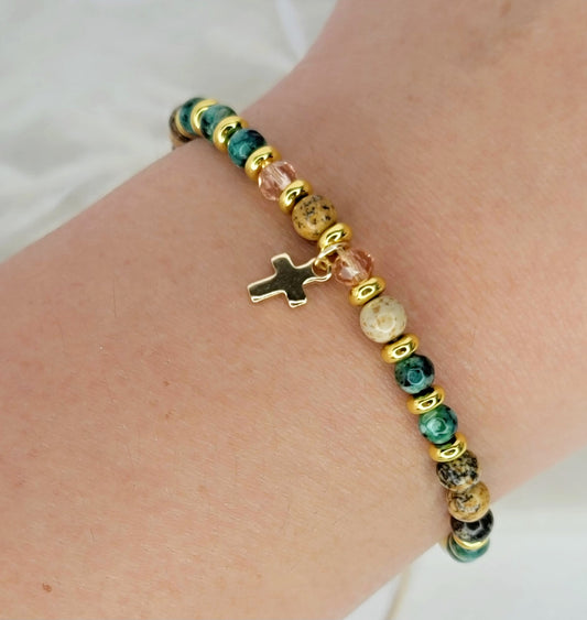Woven Cross Bracelet