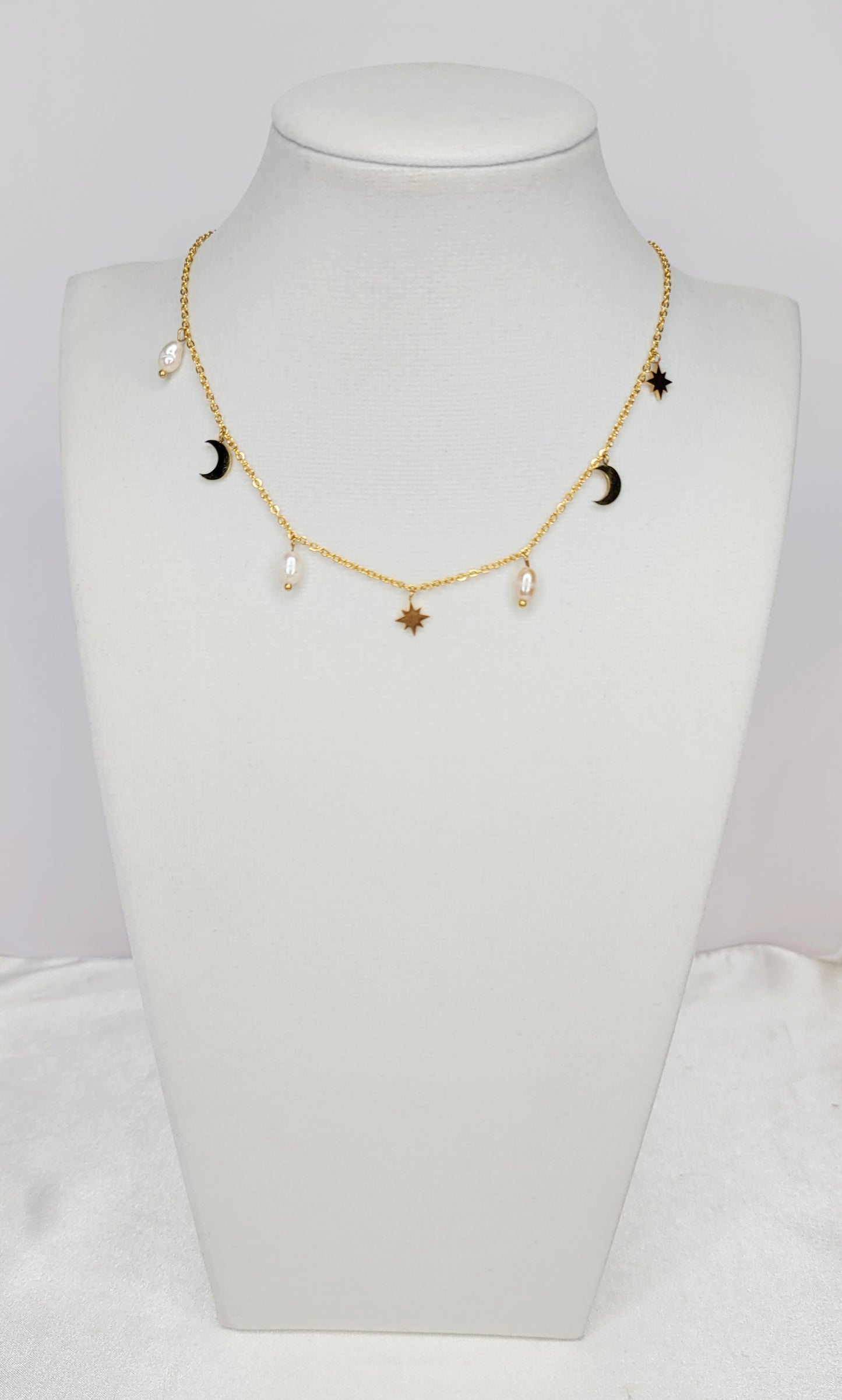 Celestial Pearl Necklace