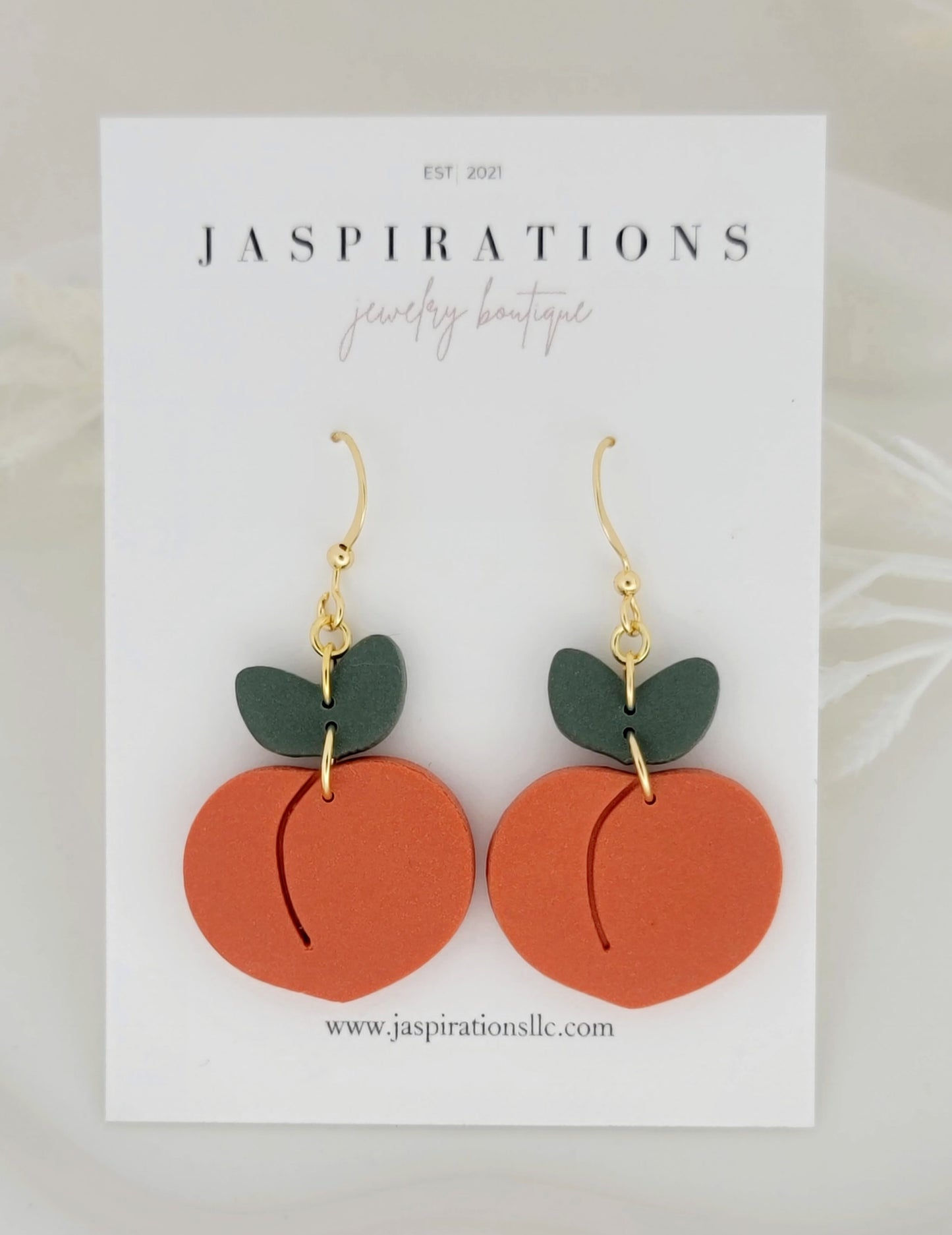 Peach Earrings