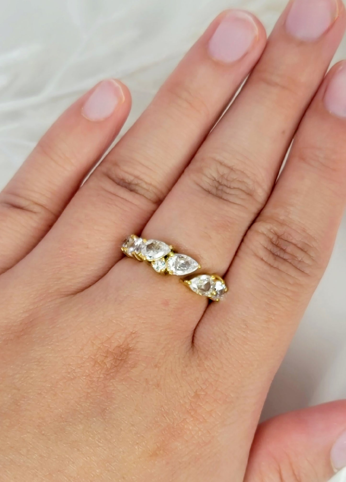 CZ Wrap Ring