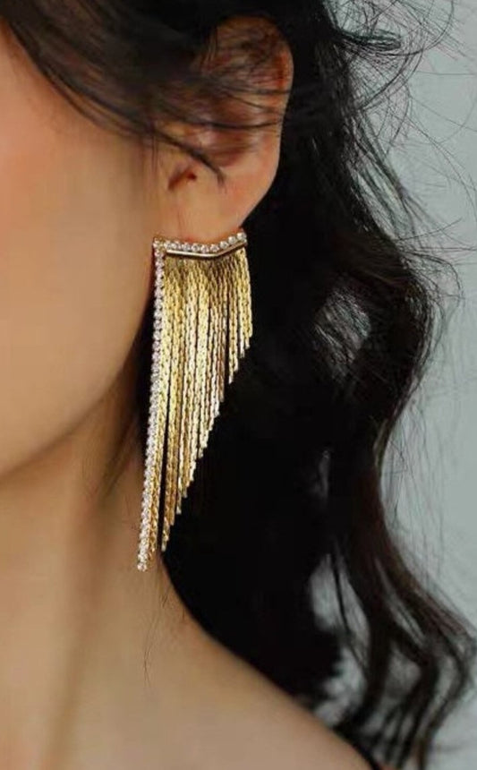 Gold Angel Tassels